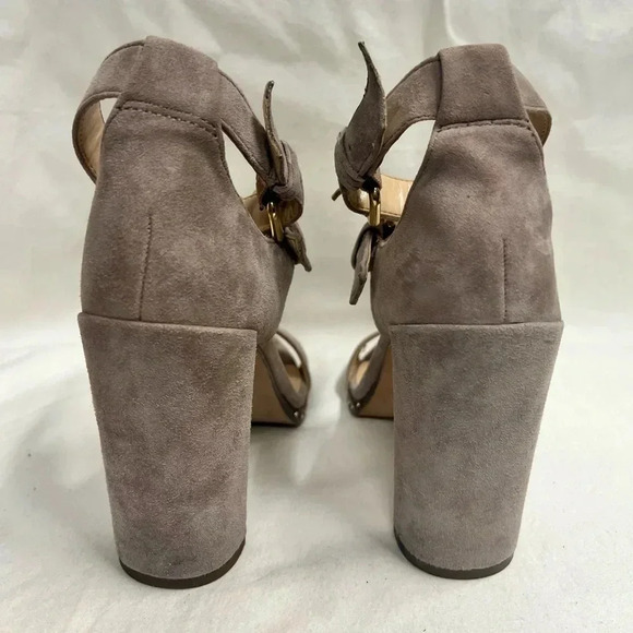 Vince Camuto women's open toed strapped high heel shoes - Picture 2 of 4